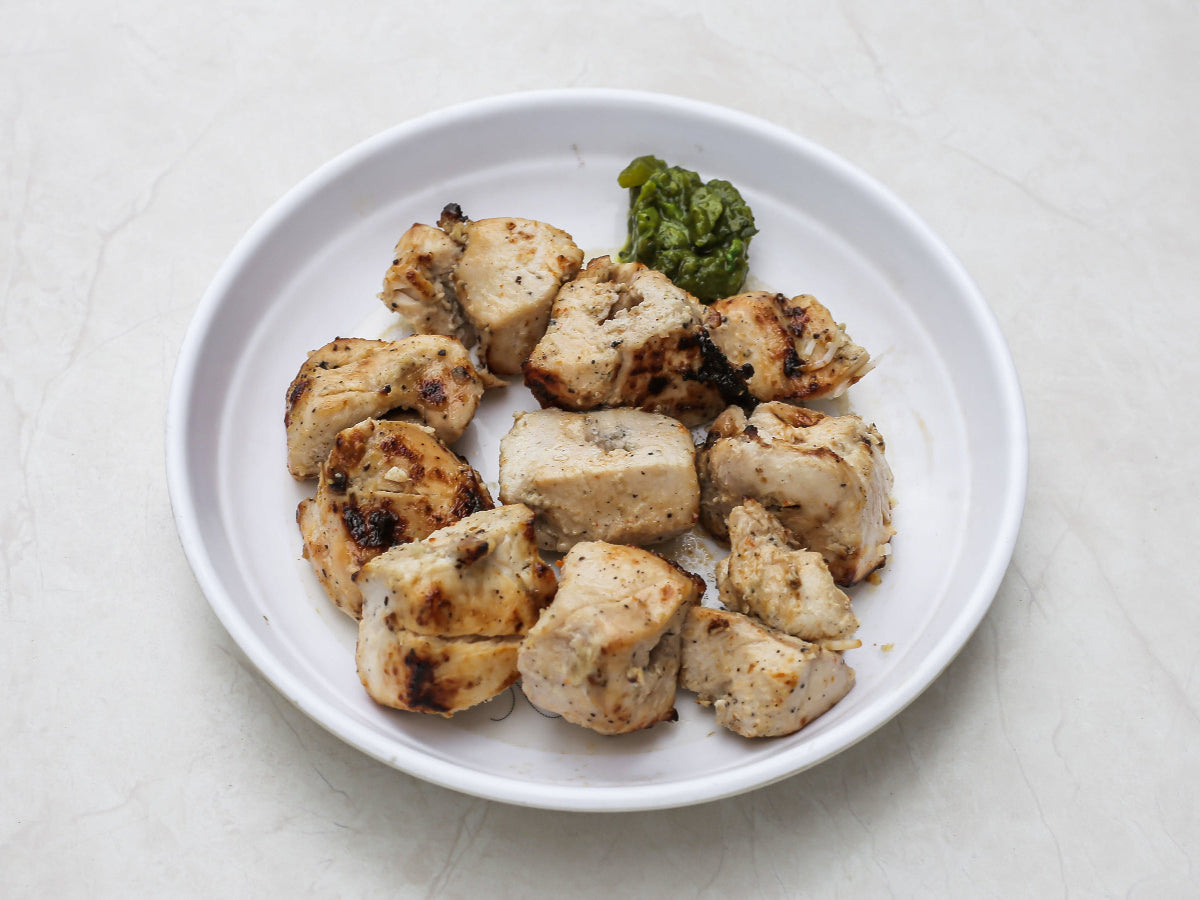 Juicy grilled Chicken Malai Boti – delivered fresh to your door in Karachi