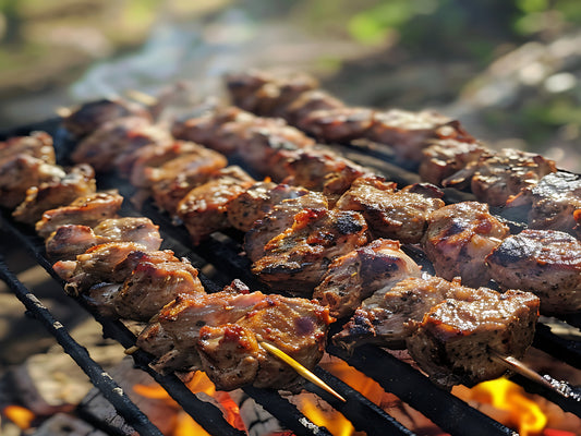 Tender Beef Bihari Boti grilled with aromatic spices – food delivery Karachi