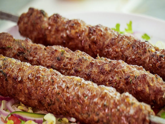 Beef Dhaga Kebab with tender minced beef wrapped in dough – food delivery Karachi