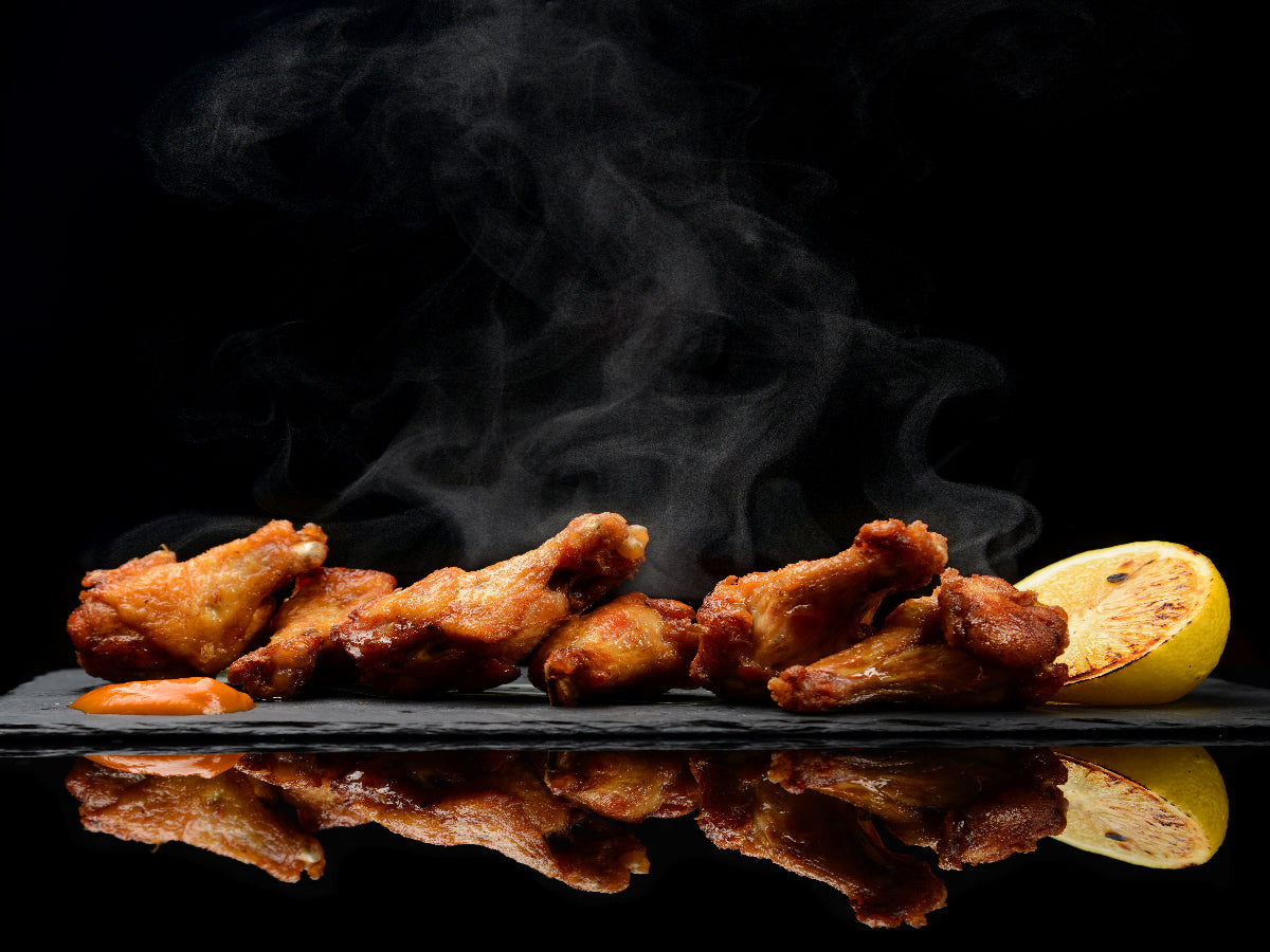 Delicious crispy chicken wings delivered fresh to your door.