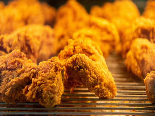 Crispy chicken wings
